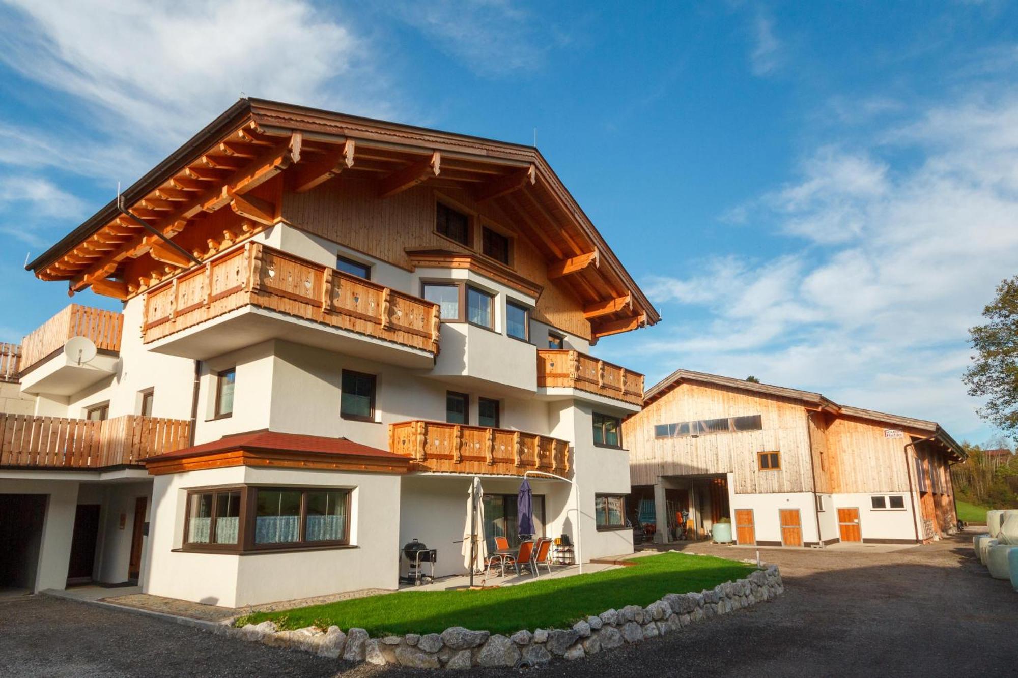Ferienwohnung Am Bauernhof, Korbingerhof Rinn Exterior foto